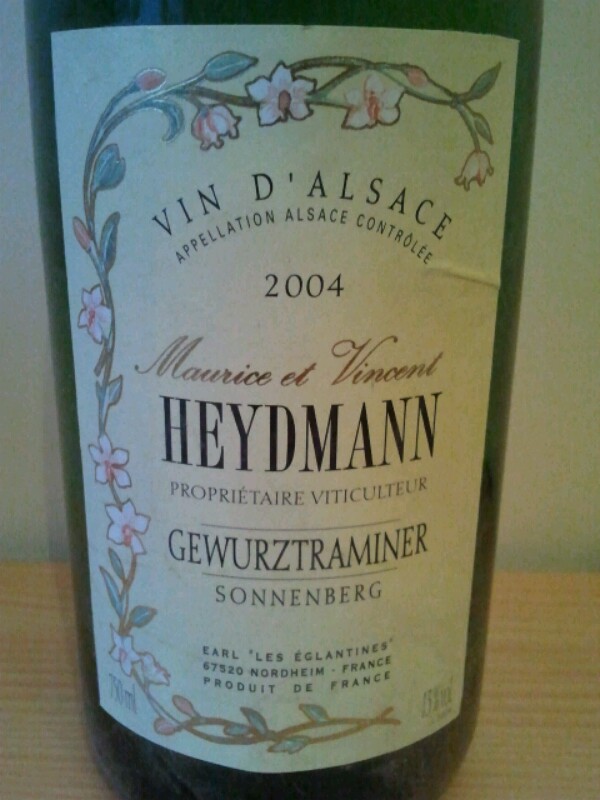 Alsace Gewurztraminer