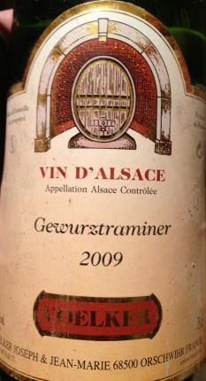 Alsace Gewurztraminer