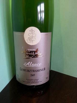 Alsace Gewurztraminer
