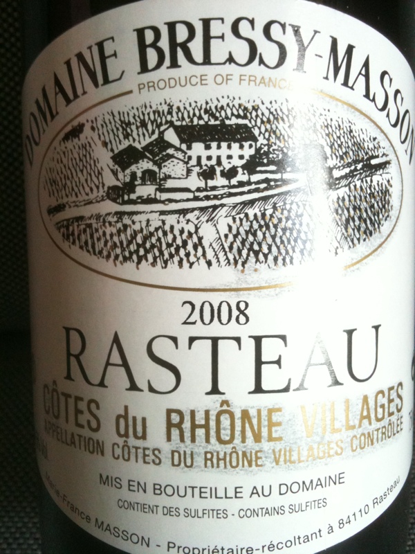 Côtes-du-Rhône-Villages Rasteau