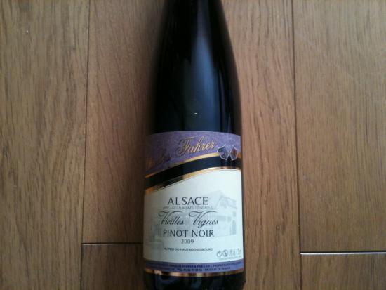 Alsace Pinot Noir