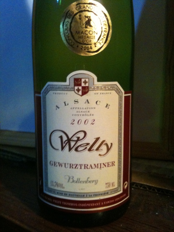Alsace Gewurztraminer