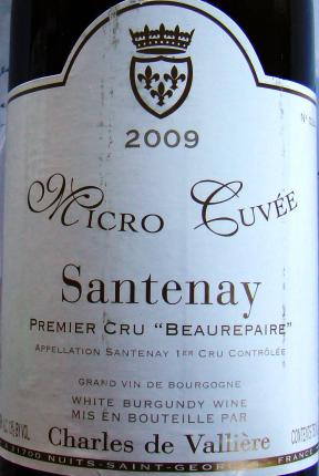 Santenay Premier Cru Beaurepaire