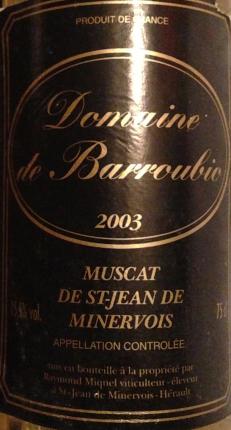 Muscat de Saint-Jean-de-Minervois