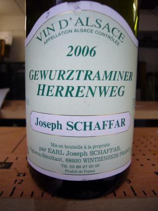 Alsace Gewurztraminer
