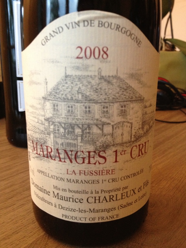 Maranges Premier Cru