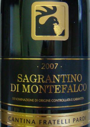 Sagrantino di Montefalco Passito