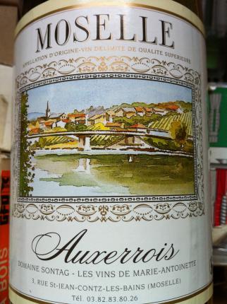 Vin de pays AOC de Moselle