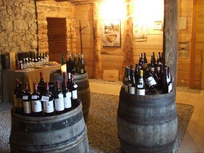 Tasting at la Boutique d'Aurore