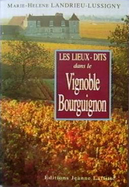 Lieux dits Bourgogne Jeanne Laffitte