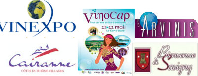 Salons vin printemps 2011