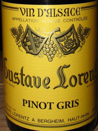 Alsace Pinot Gris
