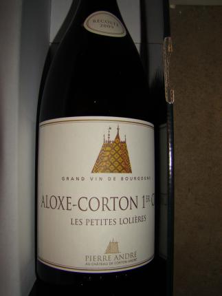 Aloxe-Corton Premier Cru Les Petites Lolières