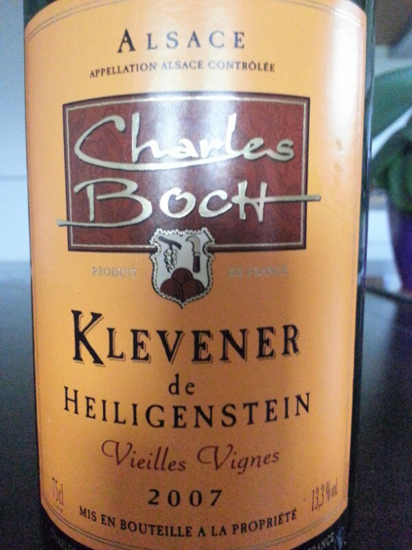 Alsace Klevener de Heiligenstein