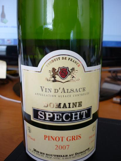Alsace Pinot Gris
