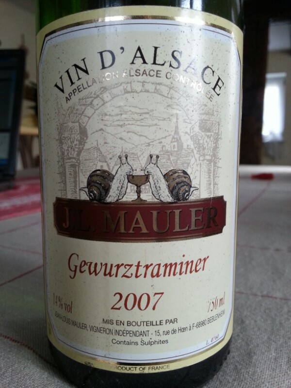 Alsace Gewurztraminer