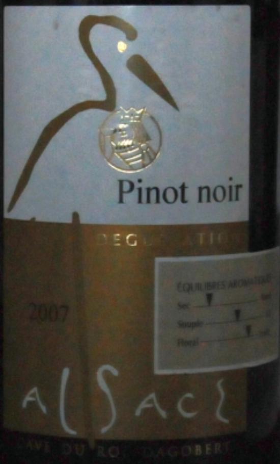 Alsace Pinot Noir