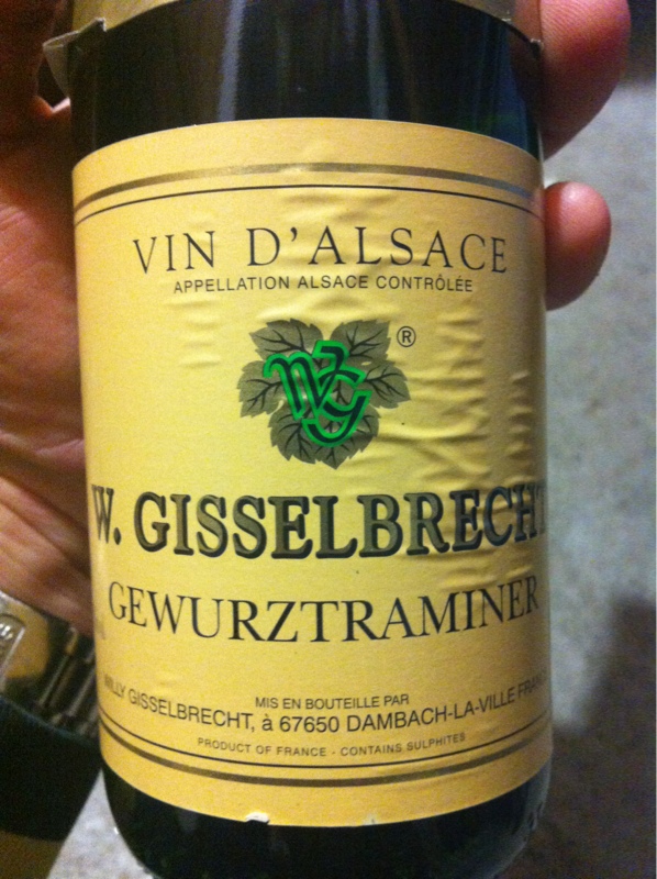 Alsace Gewurztraminer