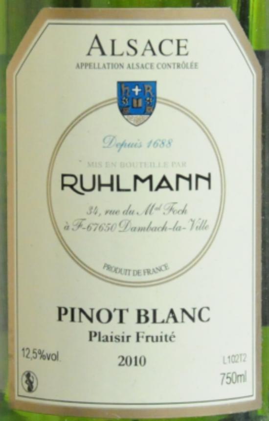 Alsace Pinot Blanc