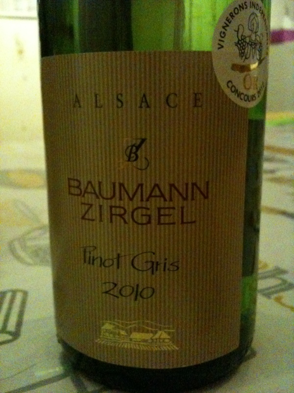 Alsace Pinot Gris