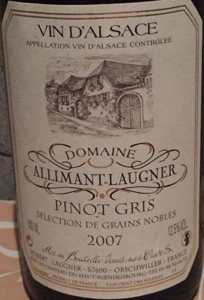 Alsace Pinot Gris