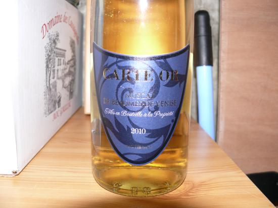 Muscat de beaumes-de-venise