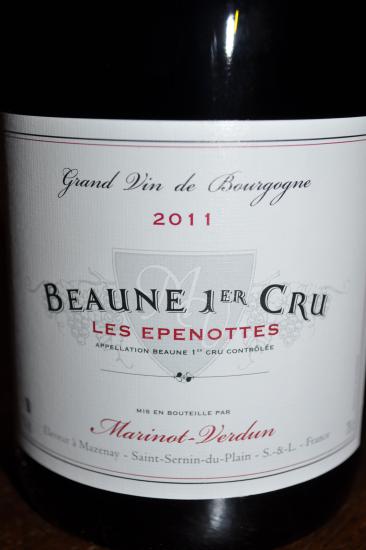Beaune Premier Cru Les Epenotes