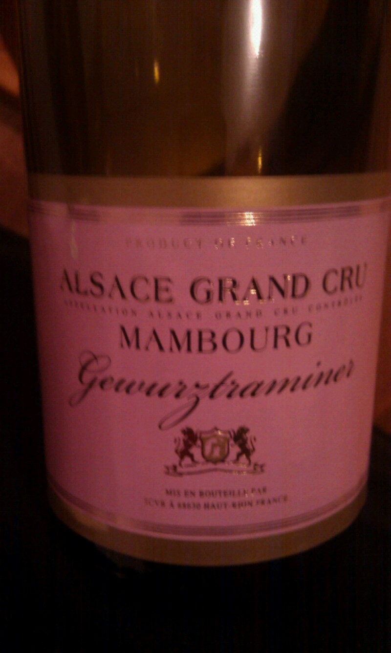 Alsace Grand Cru Mambourg