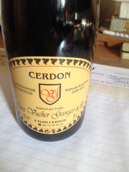 Vin du Bugey Cerdon