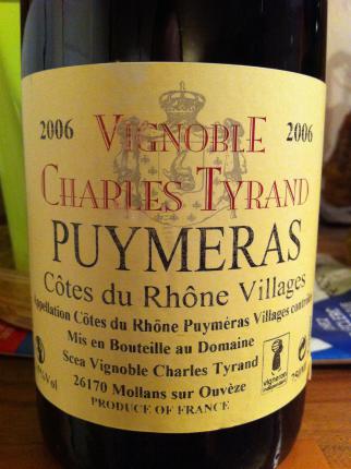 Côtes-du-Rhône-Villages Puyméras