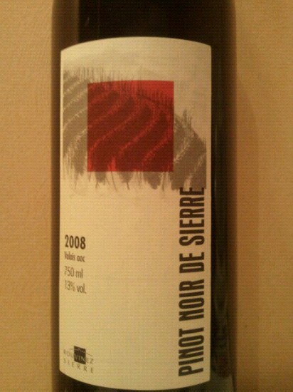 Pinot Noir de Sierre