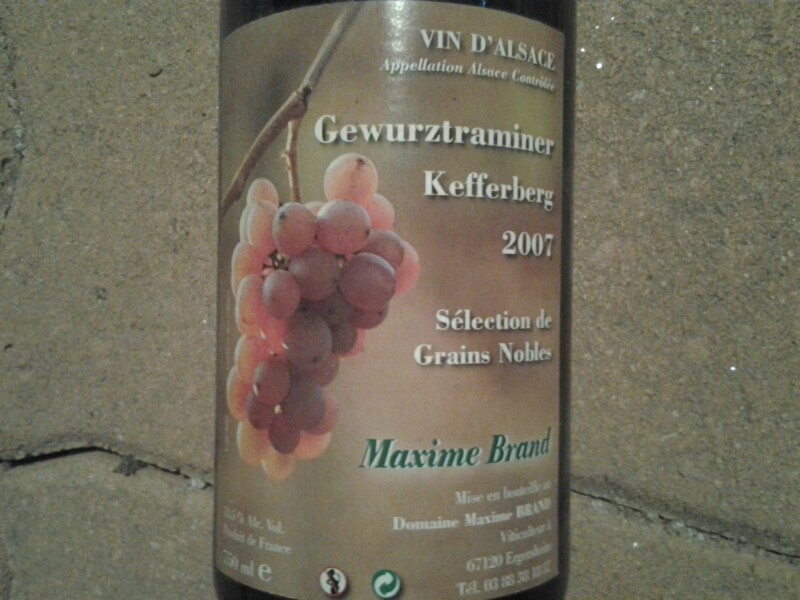 Alsace Gewurztraminer