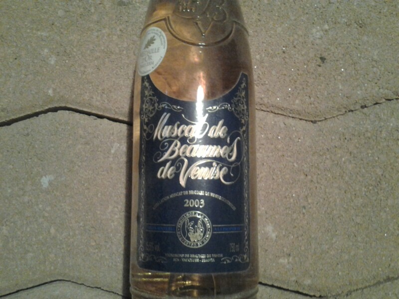 Muscat de beaumes-de-venise
