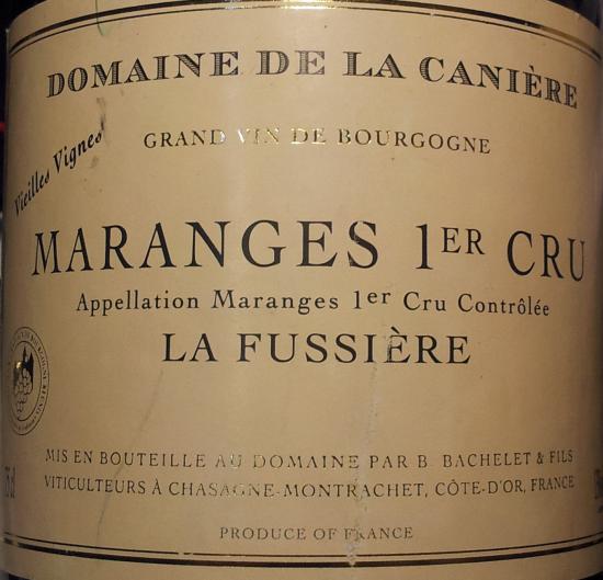 Maranges Premier Cru