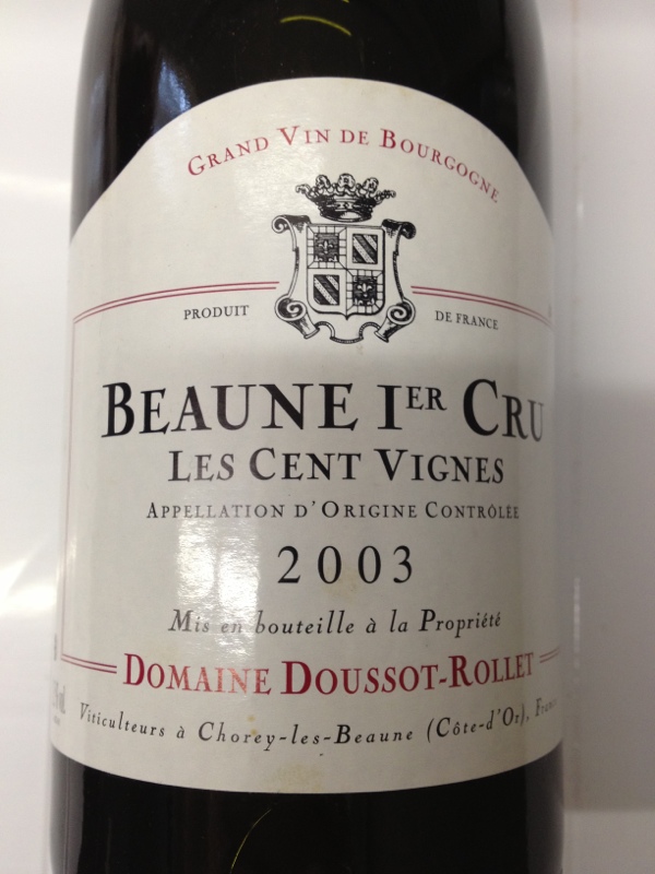 Beaune Premier Cru
