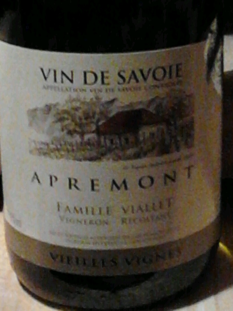 Vin-de-Savoie Apremont