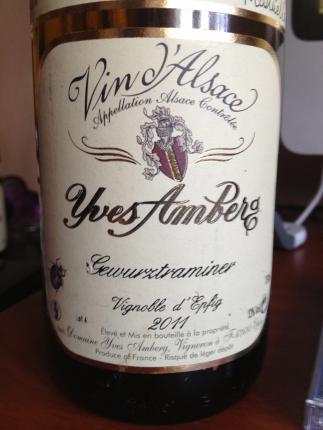 Alsace Gewurztraminer