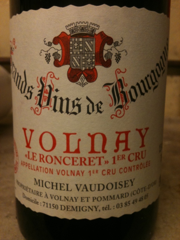 Volnay Premier Cru Le Ronceret