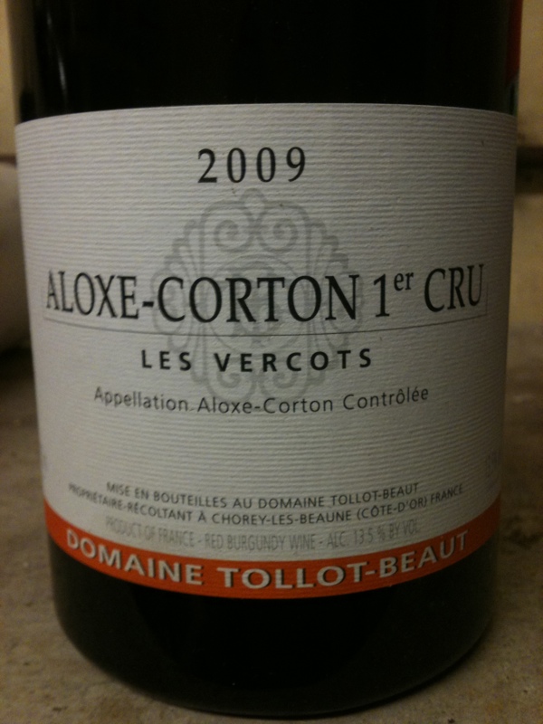 Aloxe-Corton Premier Cru Les Vercots