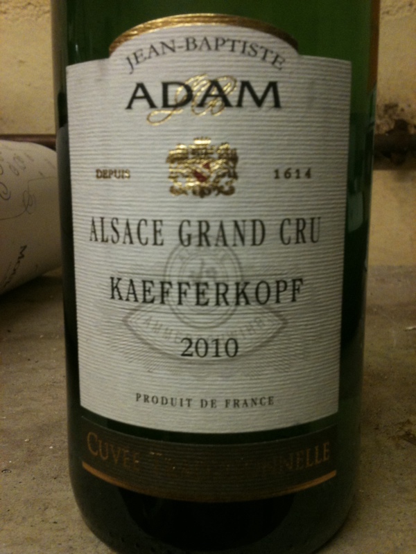 Alsace Grand Cru Kaefferkopf