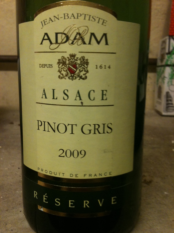Alsace Pinot Gris