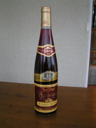 Alsace Pinot Noir