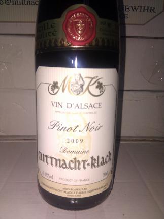 Alsace Pinot Noir