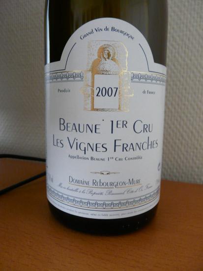 Beaune Premier Cru Les vignes Franches