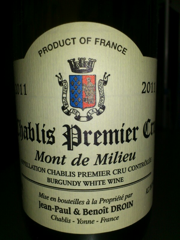 Chablis Premier Cru Mont de Milieu