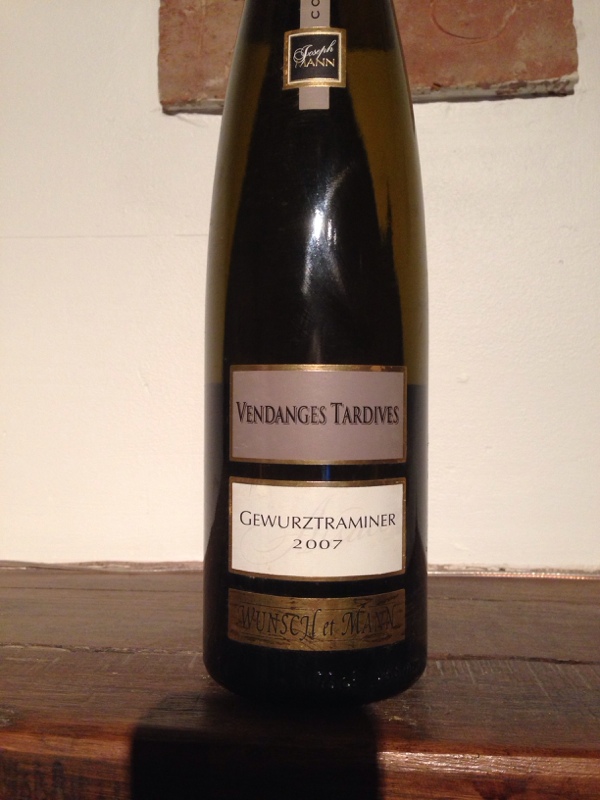 Alsace Gewurztraminer