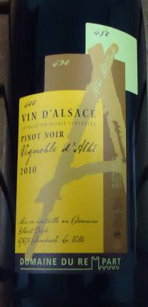 Alsace Pinot Noir