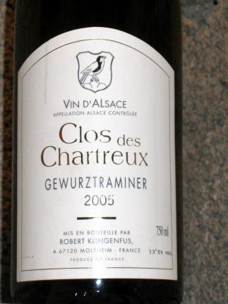 Alsace Gewurztraminer