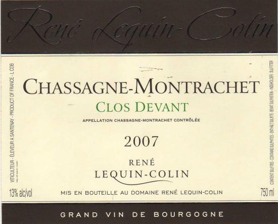 Chassagne-montrachet