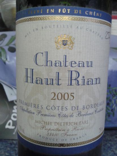 Premières côtes de Bordeaux